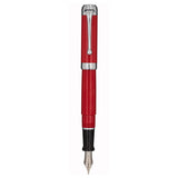 Aurora Talentum Red 14K Gold CT Fountain Pen D11-R