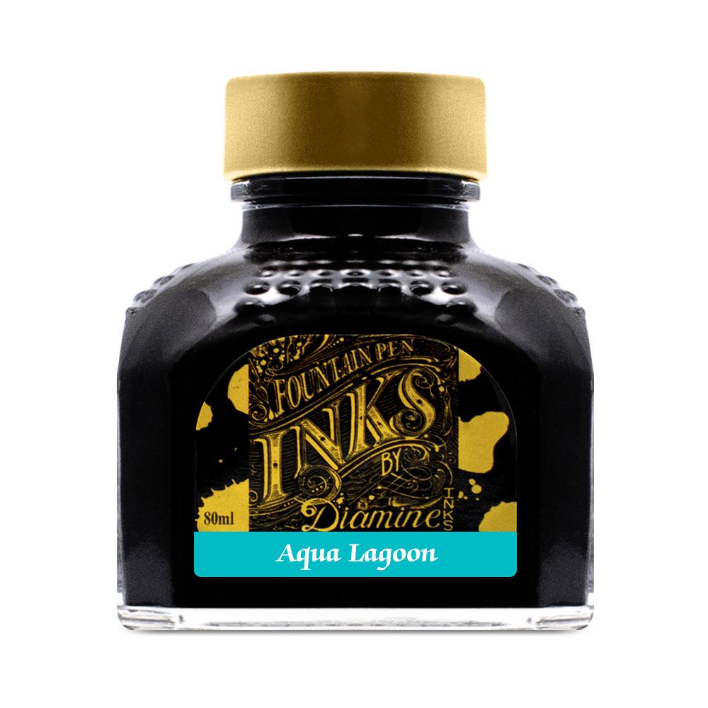 Diamine Ink Bottle (Aqua Lagoon - 80ML) 828535