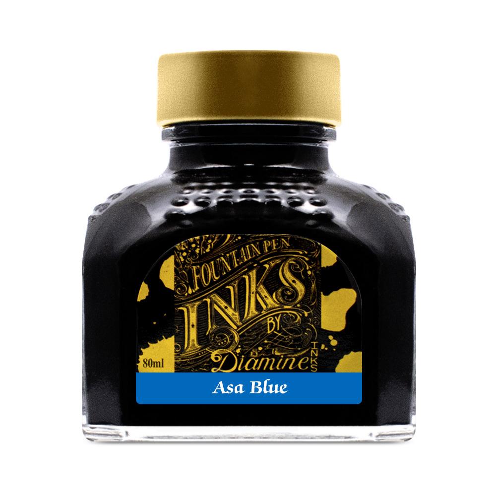 Diamine Ink Bottle (Asa Blue - 80ML) 827736