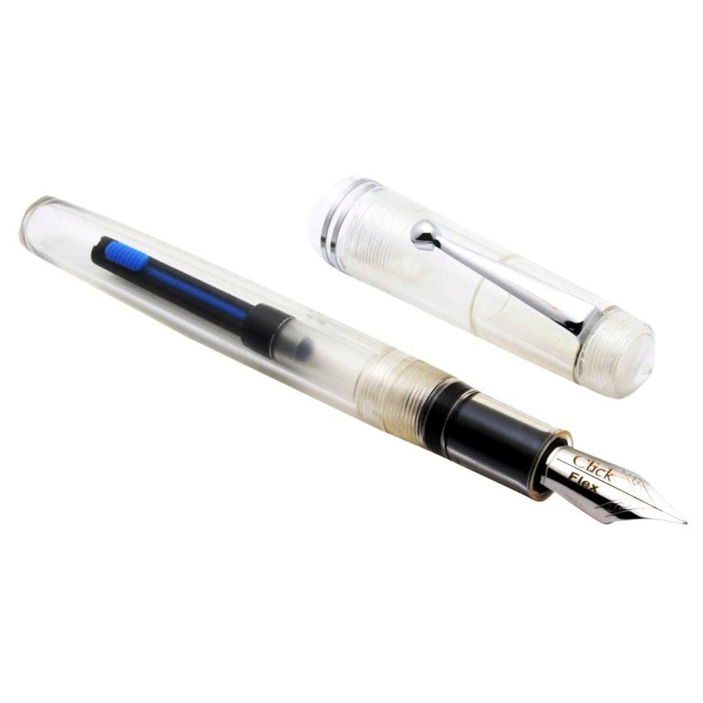 Click Aristocrat Demo White CT Fountain Pen (EF) CLK1300DW-EF