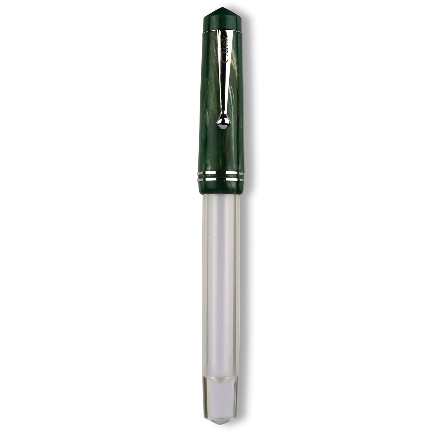 Click Aristocrat HT Green Marble Fountain Pen CLK1300HTGM