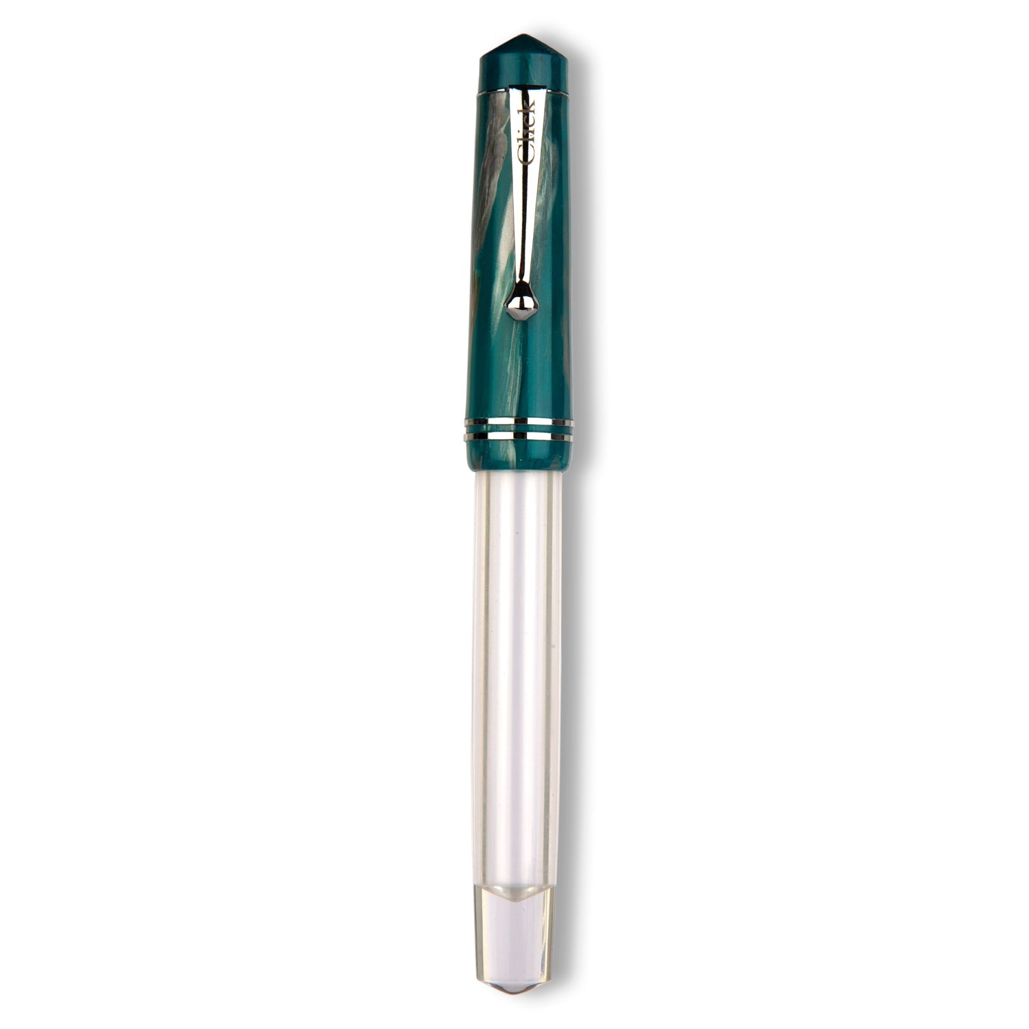 Click Aristocrat HT Peacock Blue Marble Fountain Pen CLK1300HTPBUM