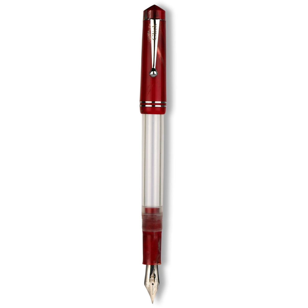 Click Aristocrat HT Red Marble Fountain Pen CLK1300HTRM