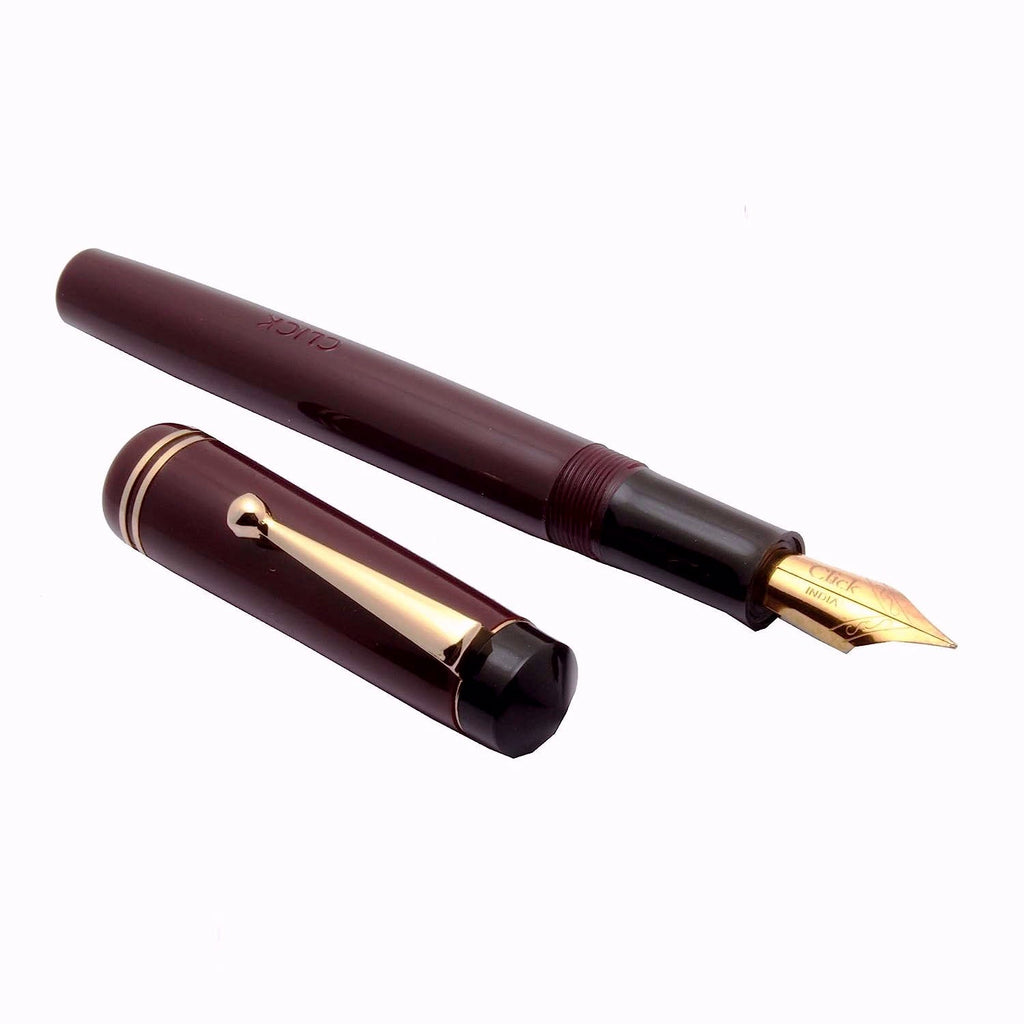 Click Aristocrat Maroon GT Fountain Pen (EF) CLK1200M-EF