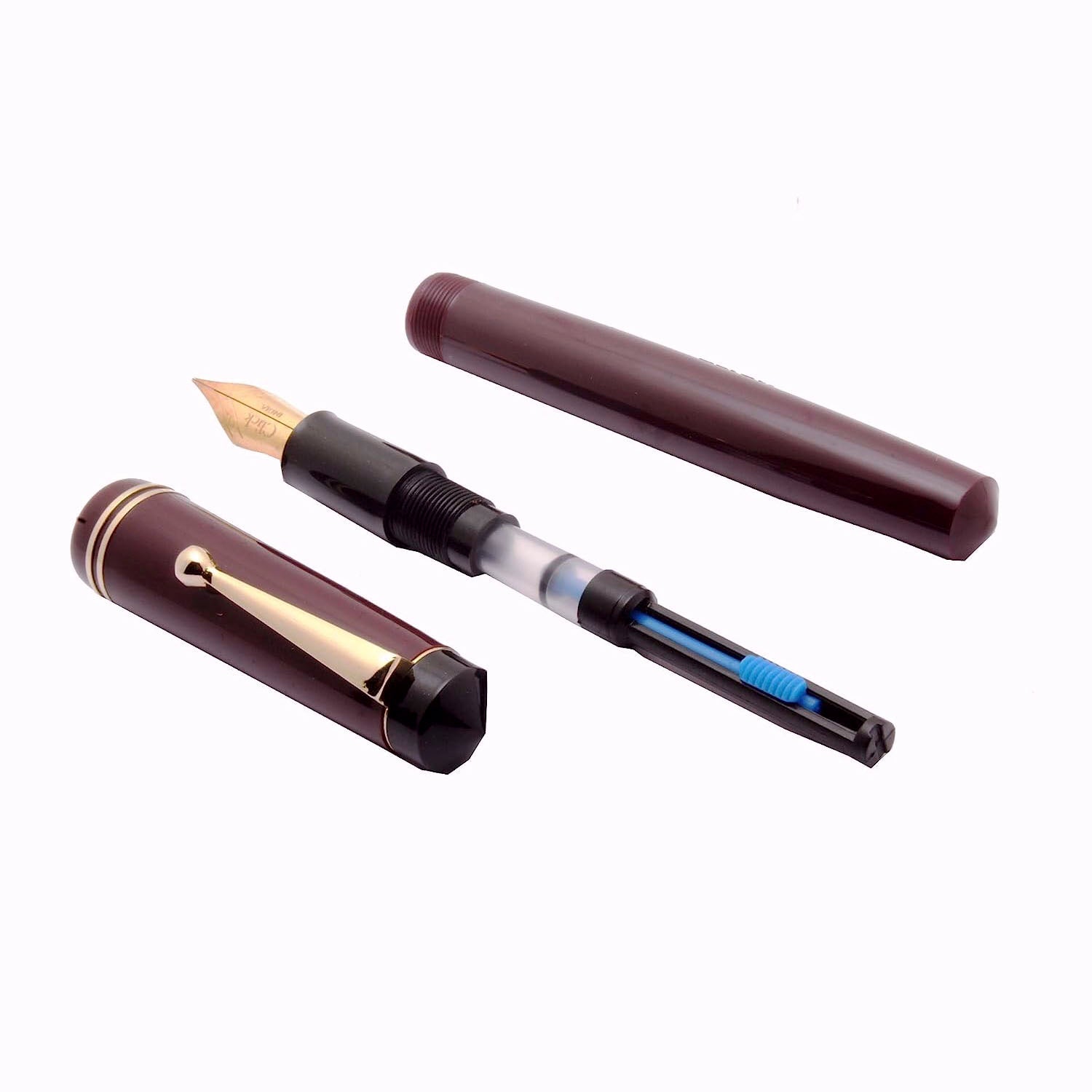 Click Aristocrat Maroon GT Fountain Pen (EF) CLK1200M-EF
