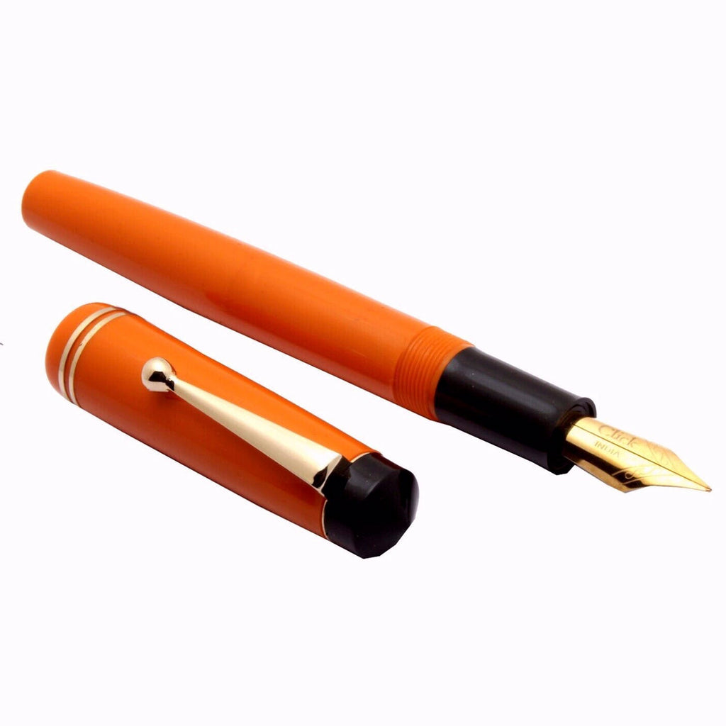 Click Aristocrat Orange GT Fountain Pen (EF) CLK1200O-EF