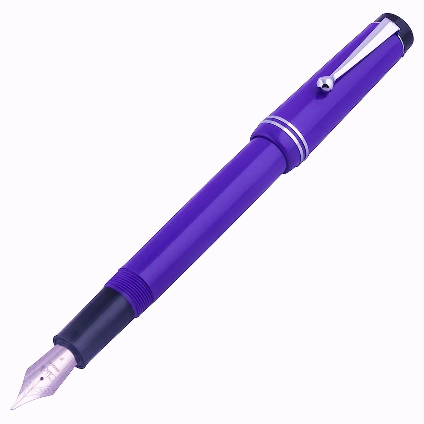 Click Aristocrat Violet CT Fountain Pen (EF) CLK1300V-EF