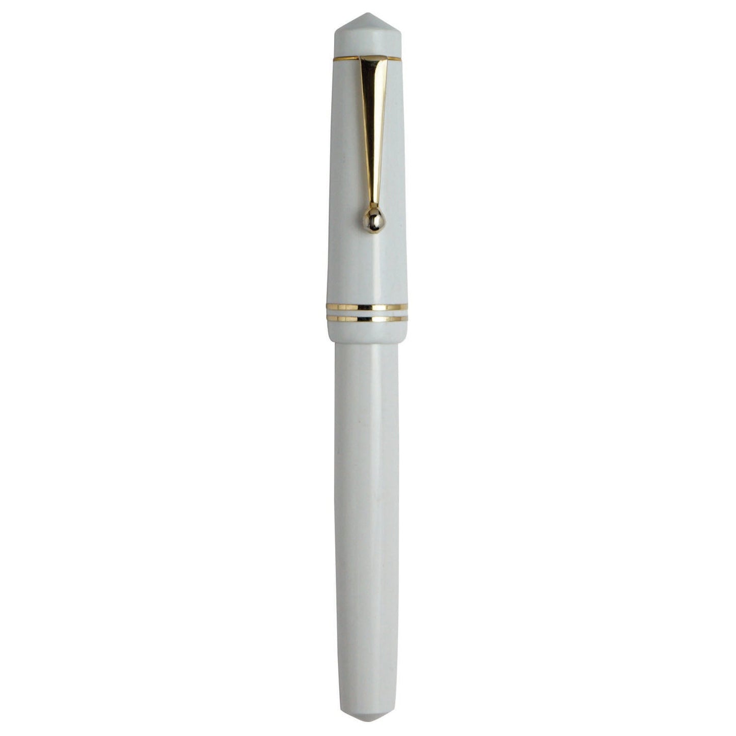Click Aristocrat White GT Fountain Pen (EF) CLK1200W-EF