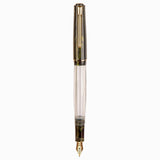 Click Black Bird HT Black Marble GT Fountain Pen CLK1300140BKM