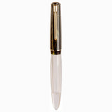 Click Black Bird HT Black Marble GT Fountain Pen CLK1300140BKM