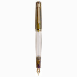 Click Black Bird HT Blue Marble GT Fountain Pen CLK1300140BUM