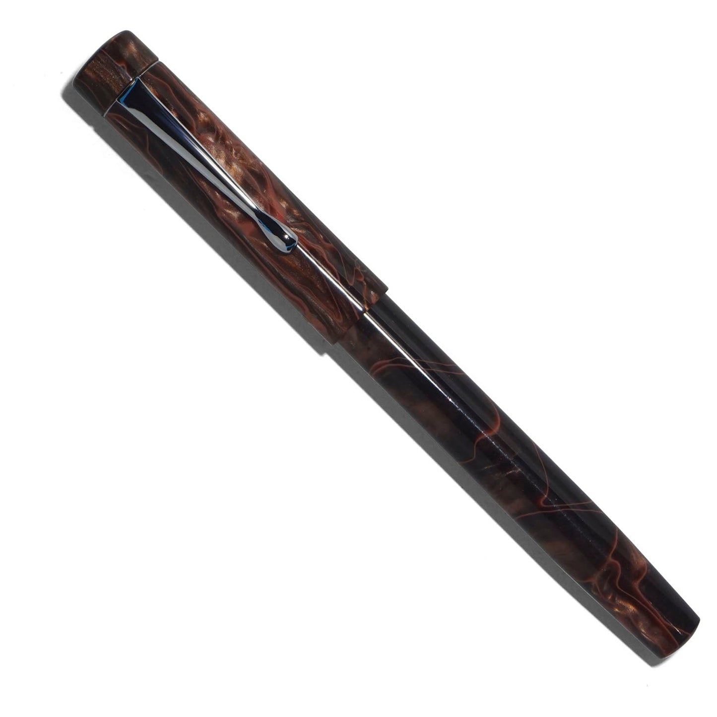 Click Century Brown CT Fountain Pen (F) CLK130070BR-F