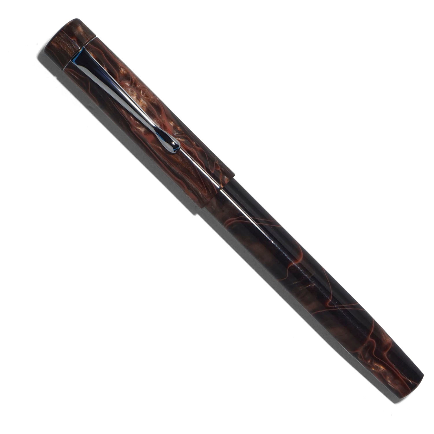 Click Century Brown CT Fountain Pen (F) CLK130070BR-F