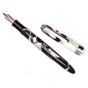 Click Falcon Acrylic Black/White CT Fountain Pen CLK130060BKW