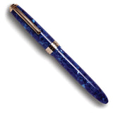 Click Falcon Acrylic Blue Batic GT Fountain Pen CLK130013BUB