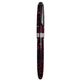 Click Falcon Acrylic Ruby Red CT Fountain Pen CLK130013RR