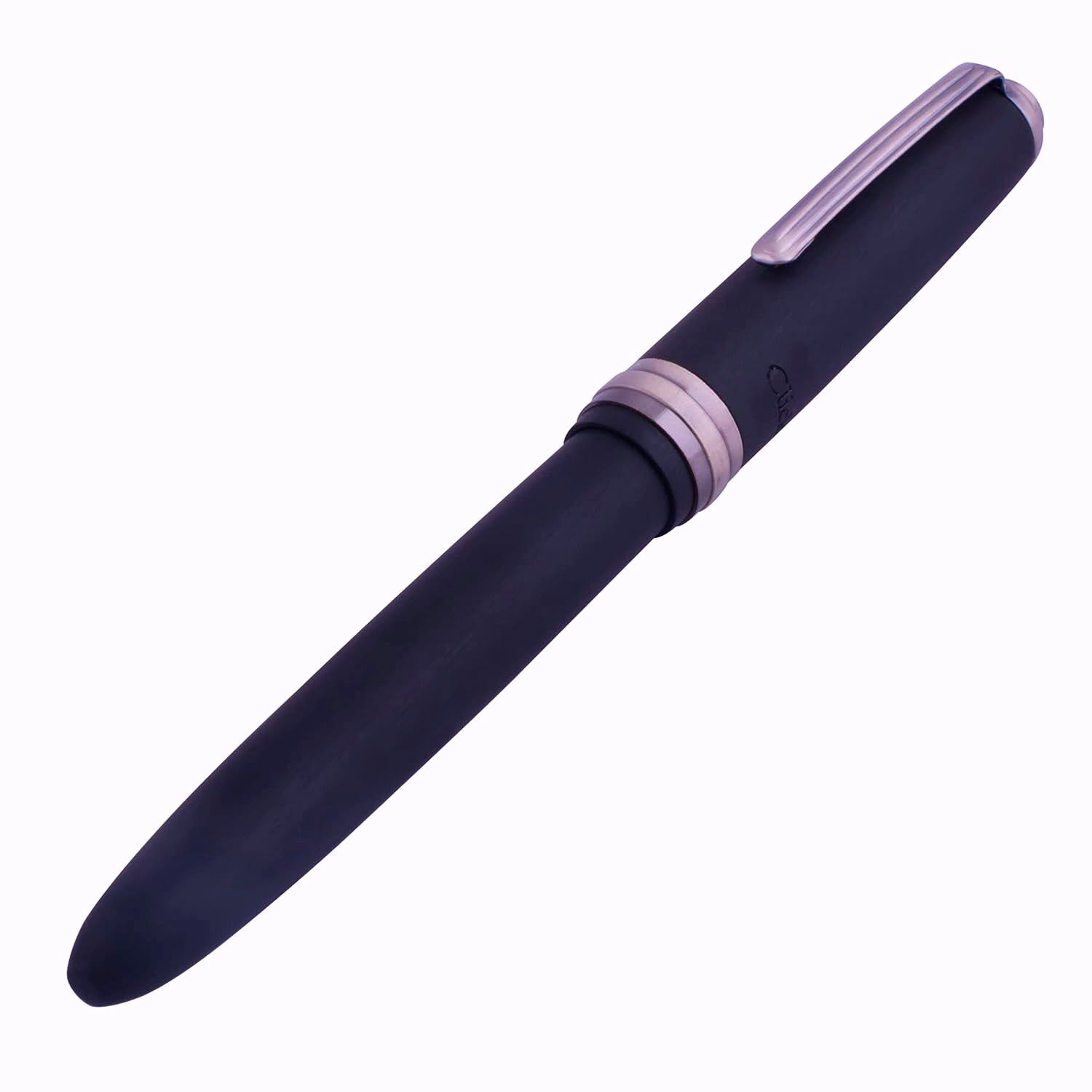 Click Falcon Ebonite Carbon Black AS Fountain Pen CLK130090EBKAS