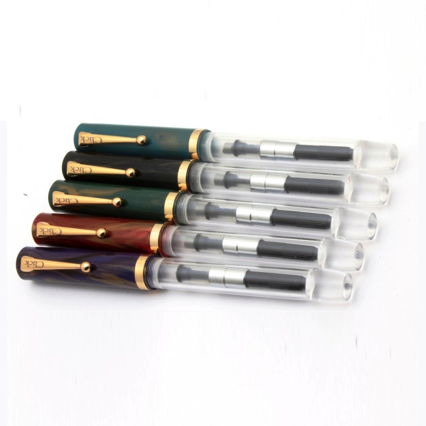 Click Orion HT Black Marble GT Fountain Pen CLK1600HTBKM