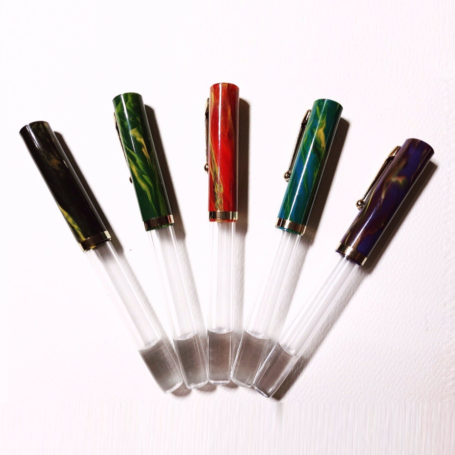 Click Orion HT Black Marble GT Fountain Pen CLK1600HTBKM