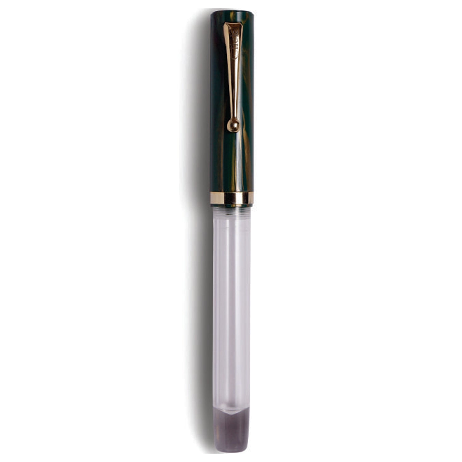 Click Orion HT Green Marble GT Fountain Pen CLK1600HTGM