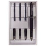 Click Professional Black Straight Cut Calligraphy Pen Set CLKPS1201BK