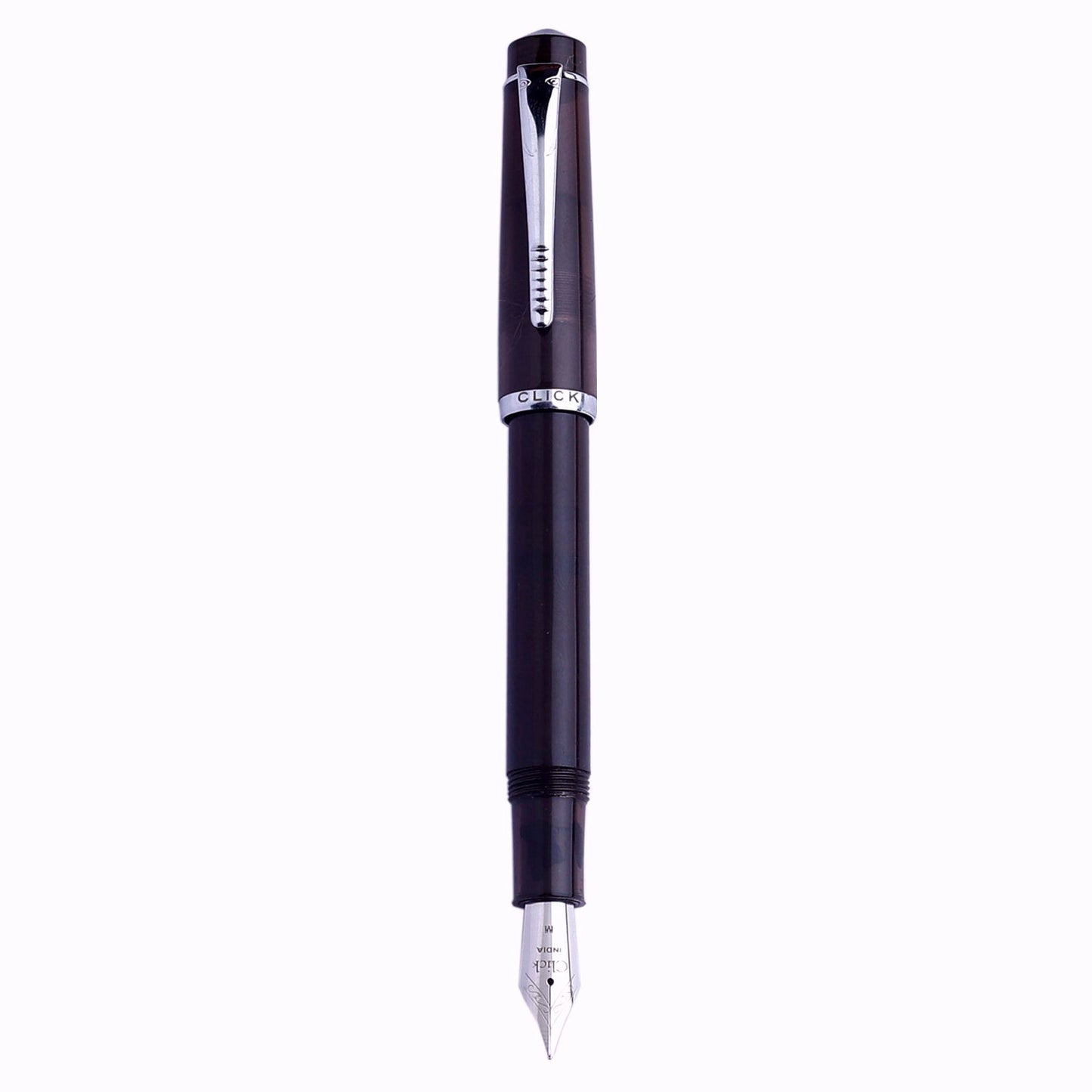 Click President Demo Smoky Black CT Fountain Pen CLK1500DSBK
