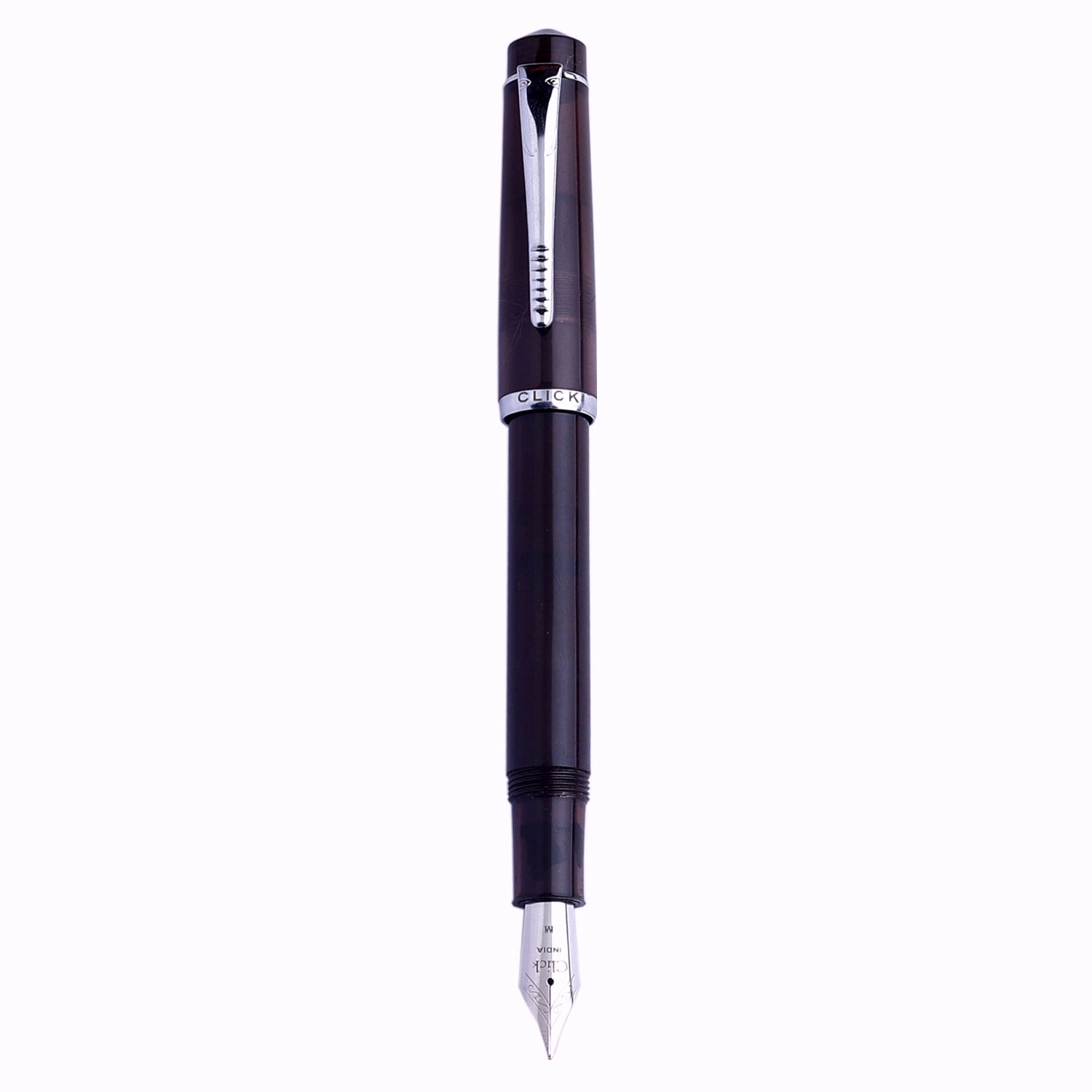 Click President Demo Smoky Black CT Fountain Pen CLK1500DSBK
