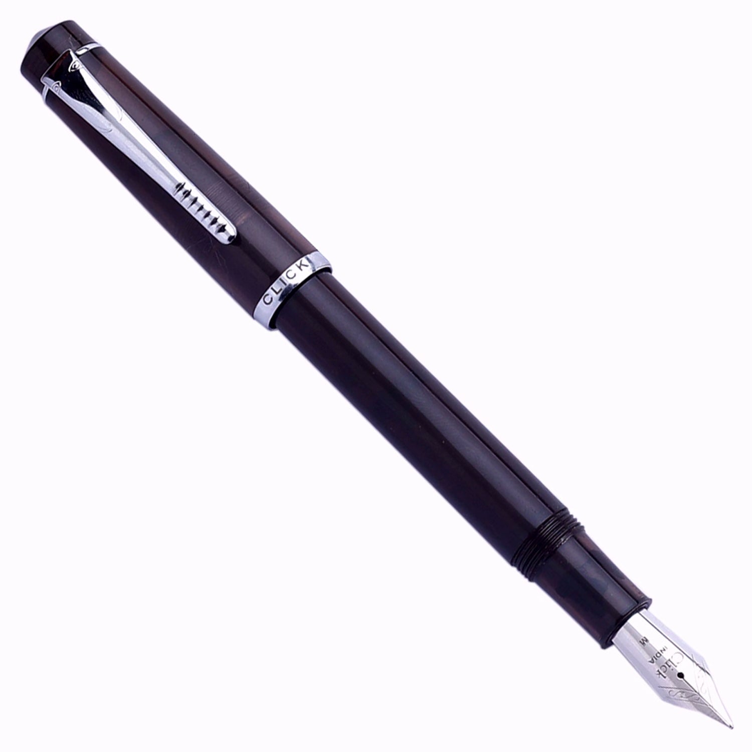 Click President Demo Smoky Black CT Fountain Pen CLK1500DSBK