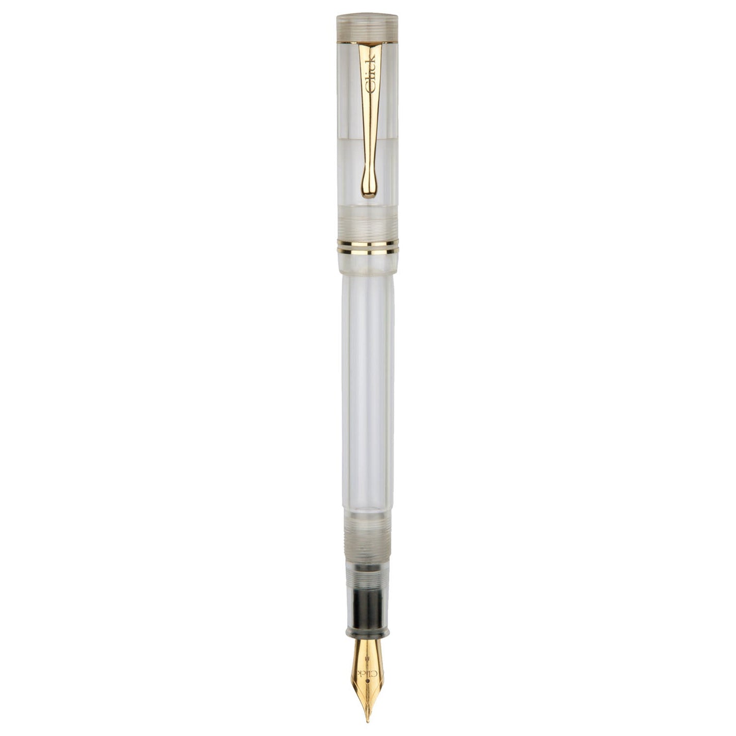 Click Renaissance Demo White GT Fountain Pen CLK140500DW