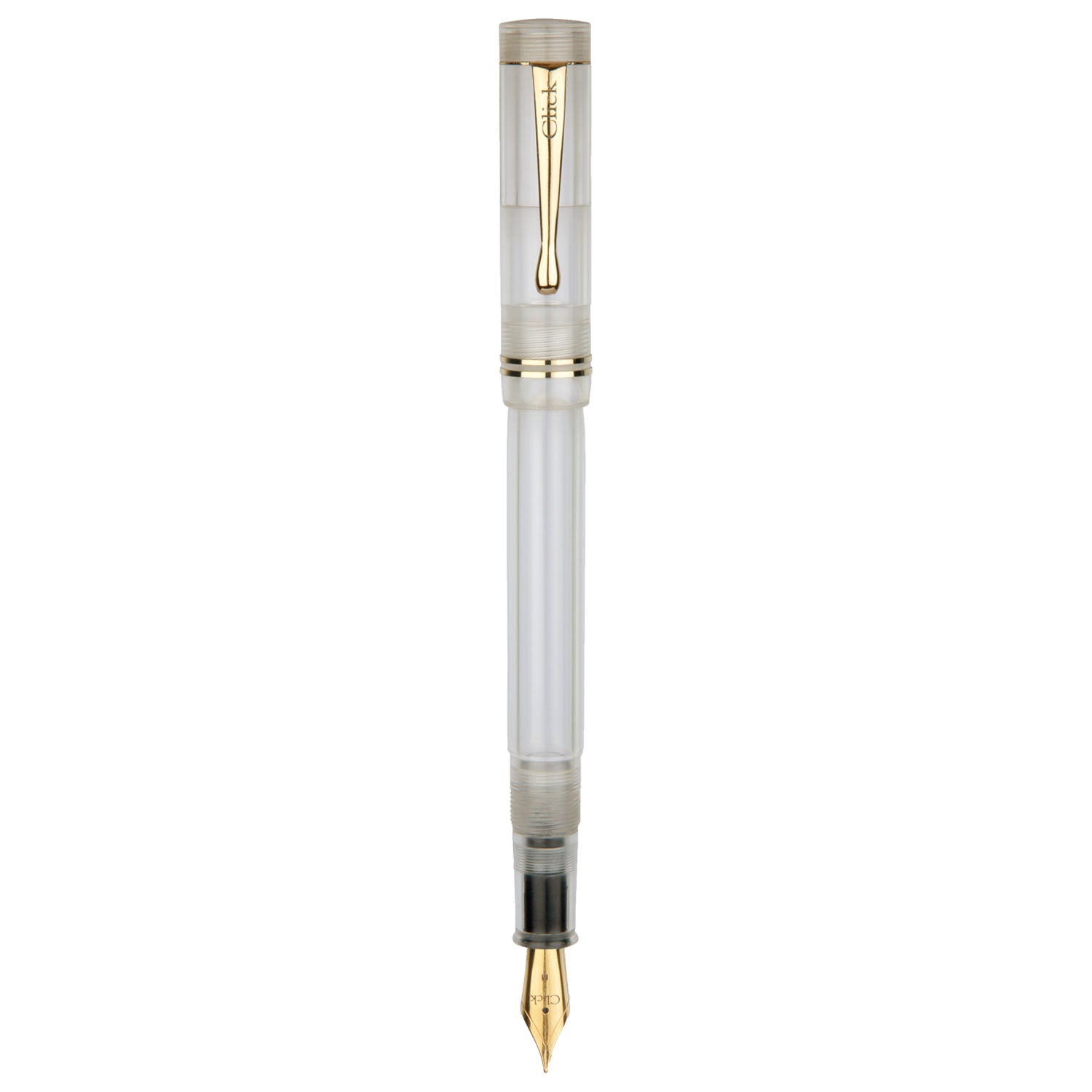 Click Renaissance Demo White GT Fountain Pen CLK140500DW