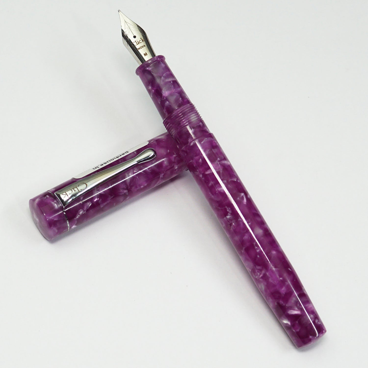 Click Renaissance Pink CT Fountain Pen CLK1400P