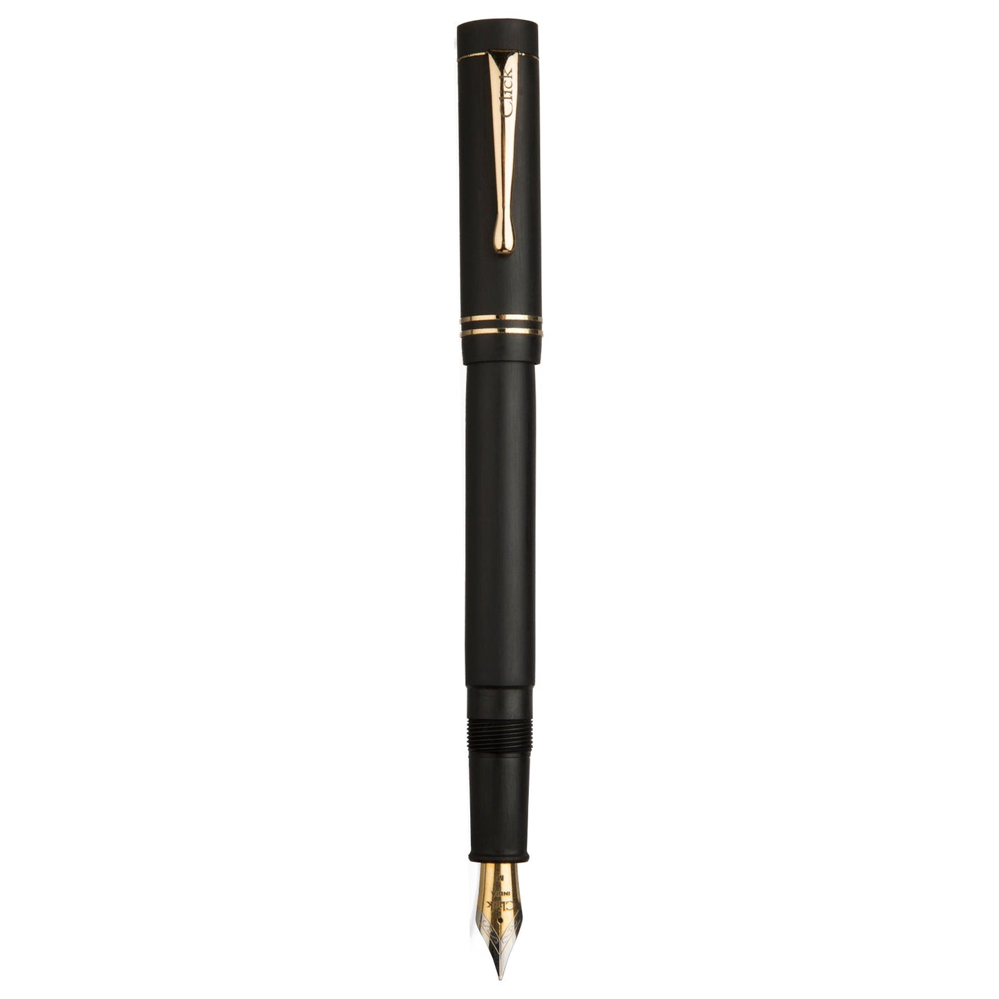 Click Renaissance Ebonite Carbon Black GT Fountain Pen CLK1400EBKG