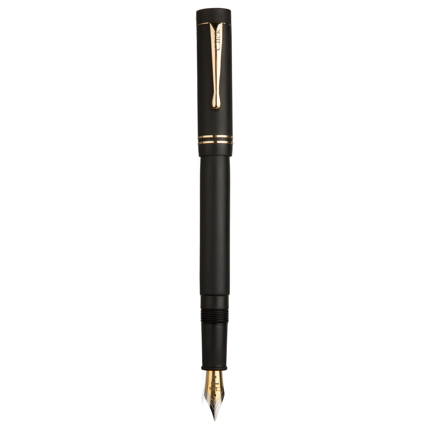 Click Renaissance Ebonite Carbon Black GT Fountain Pen CLK1400EBKG