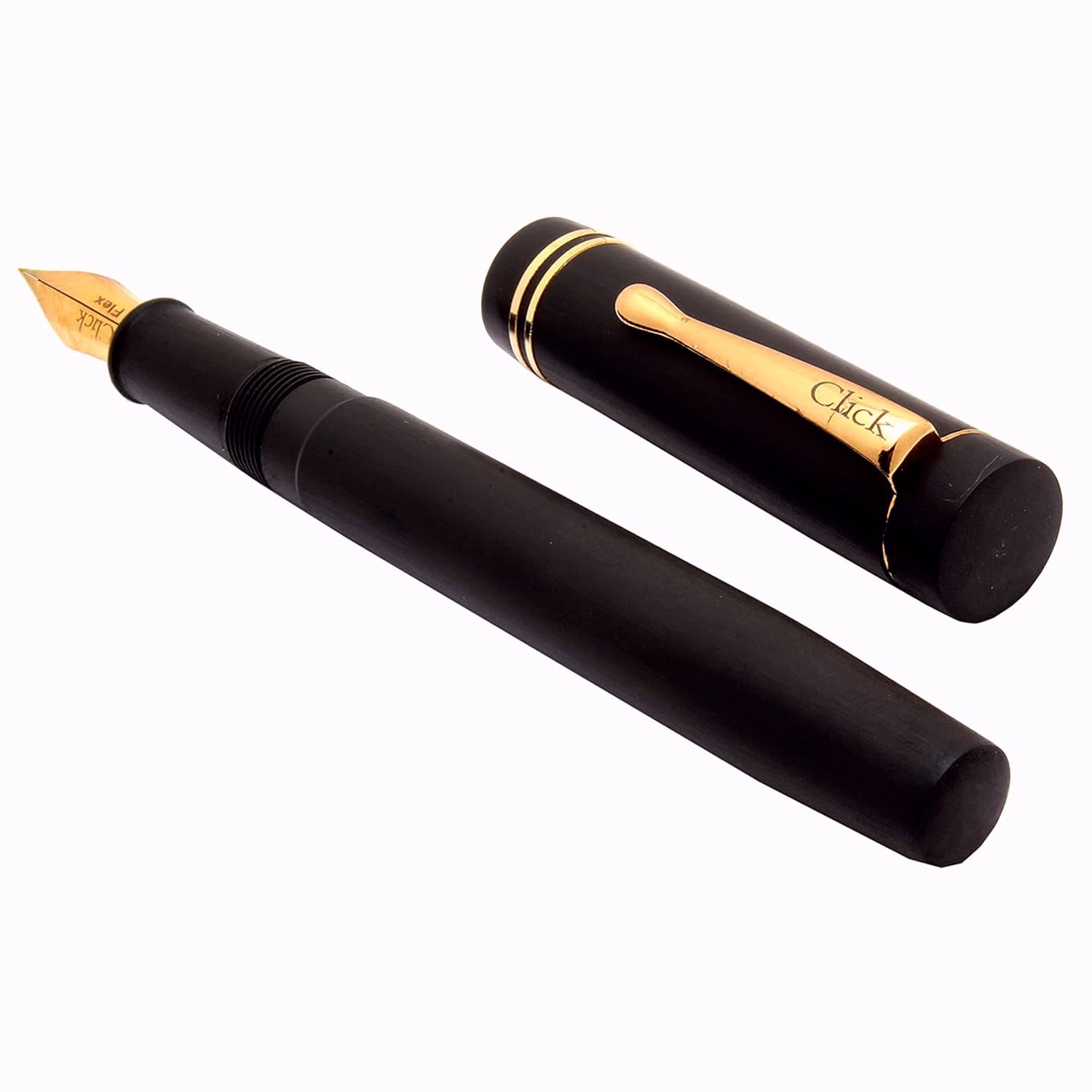 Click Renaissance Ebonite Carbon Black GT Fountain Pen CLK1400EBKG