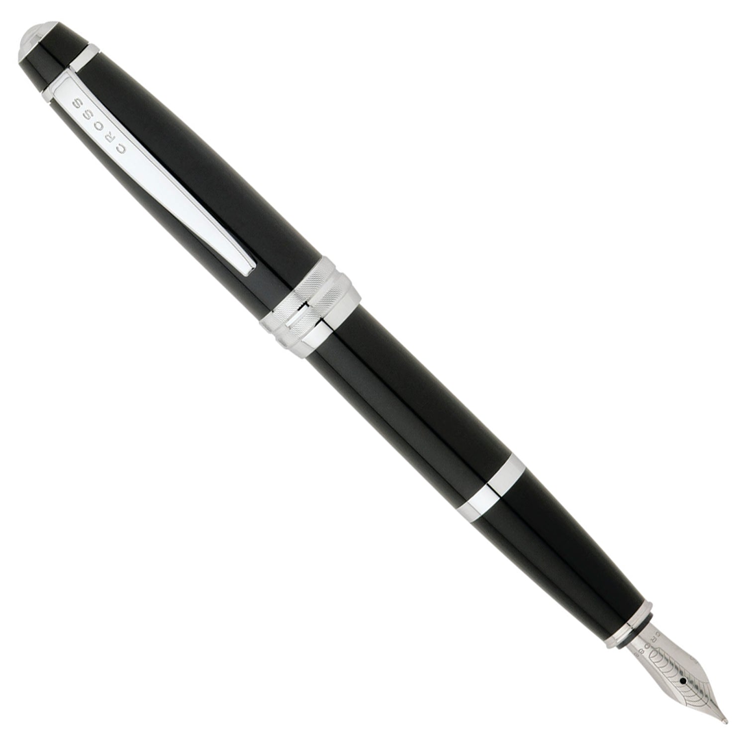 Cross Bailey Black Lacquer CT Fountain Pen