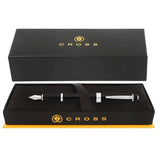 Cross Bailey Black Lacquer CT Fountain Pen