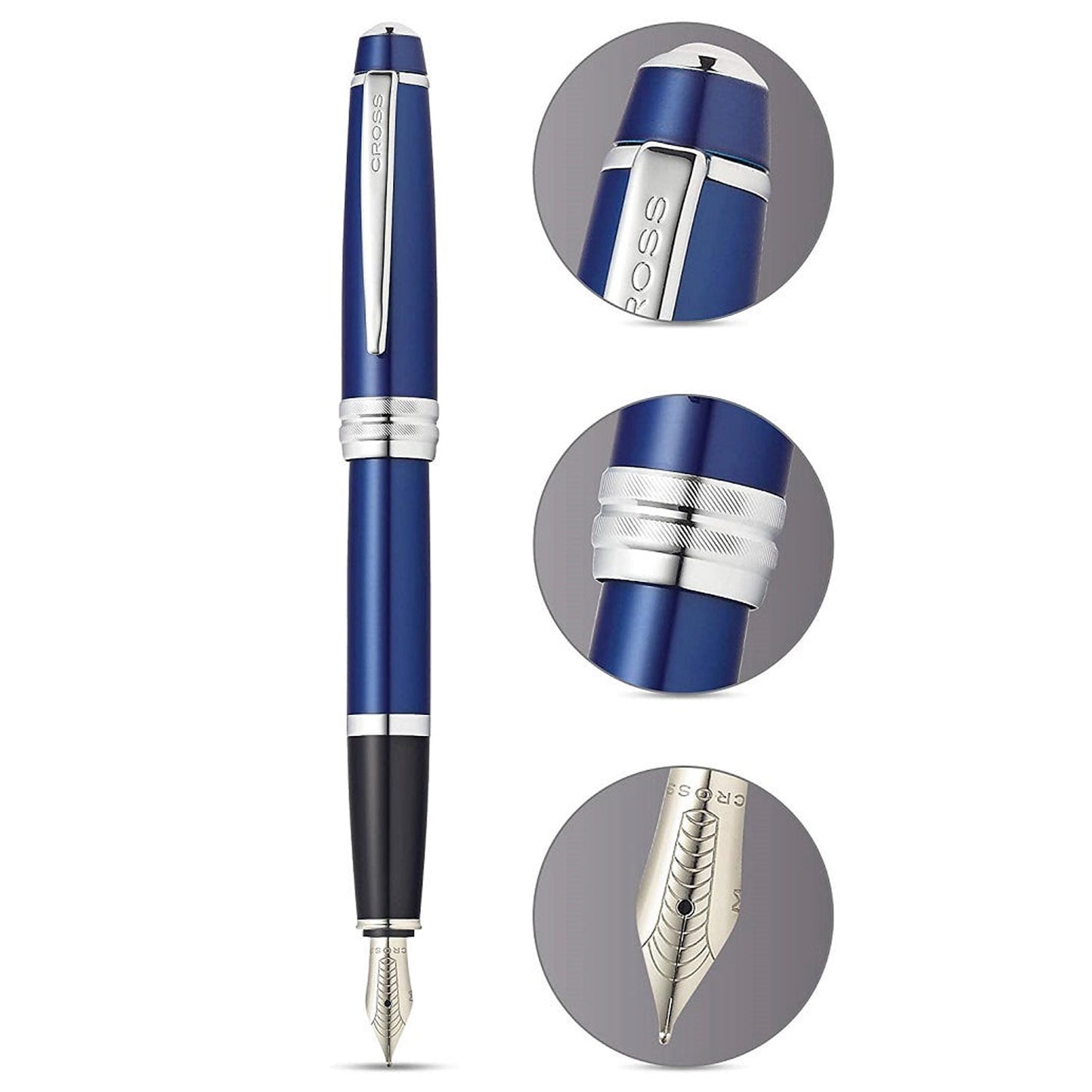 Cross Bailey Blue Lacquer CT Fountain Pen
