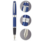 Cross Bailey Blue Lacquer CT Fountain Pen