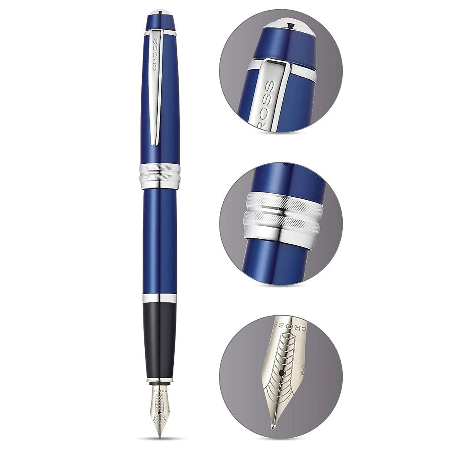 Cross Bailey Blue Lacquer CT Fountain Pen