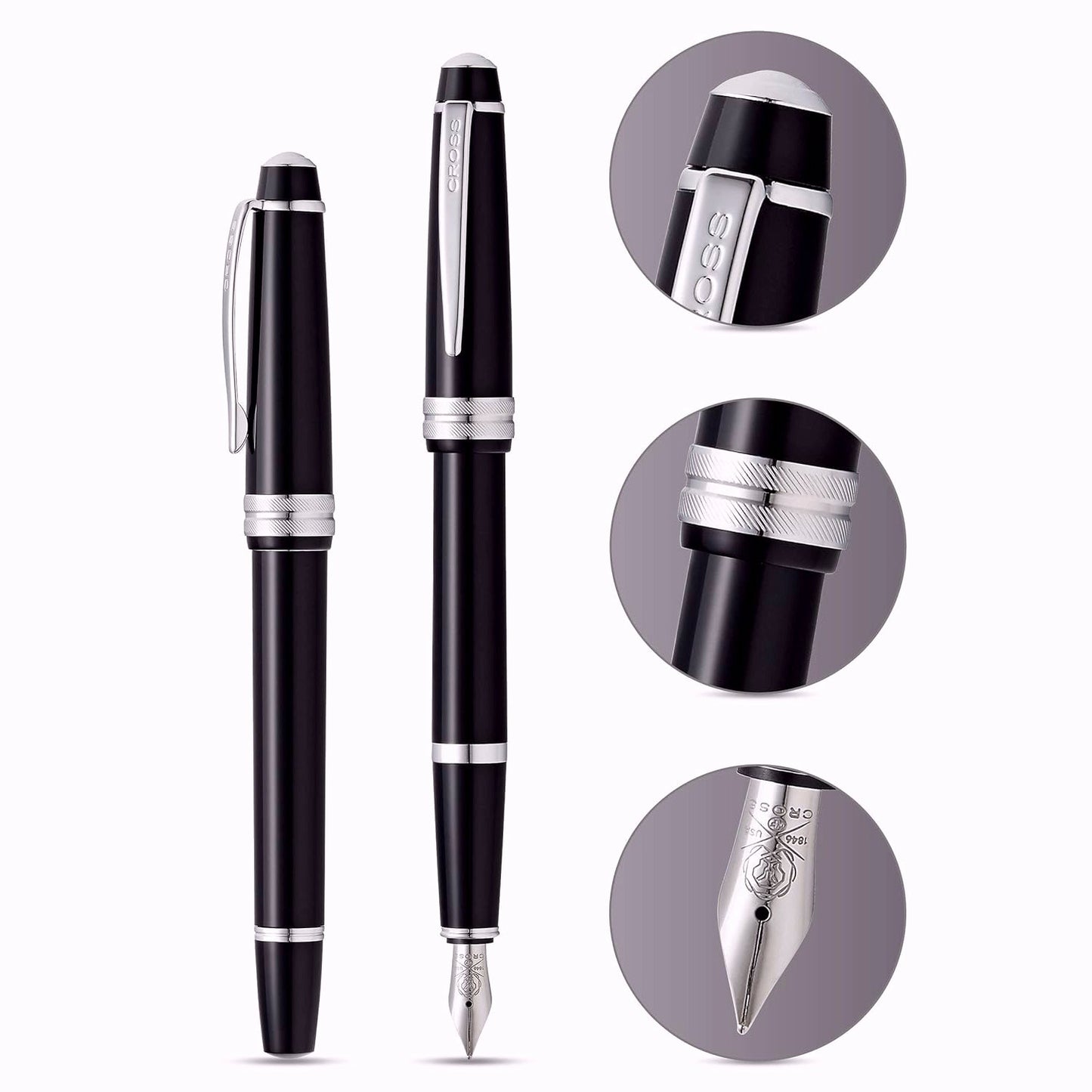 Cross Bailey Light Black CT Fountain Pen