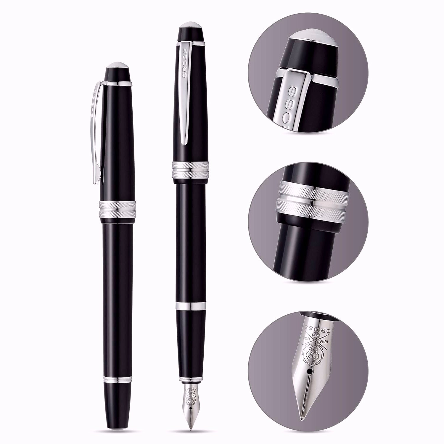 Cross Bailey Light Black CT Fountain Pen