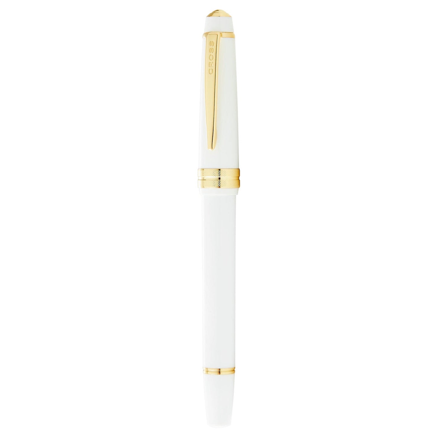 Cross Bailey Light Polished White GT Fountain Pen