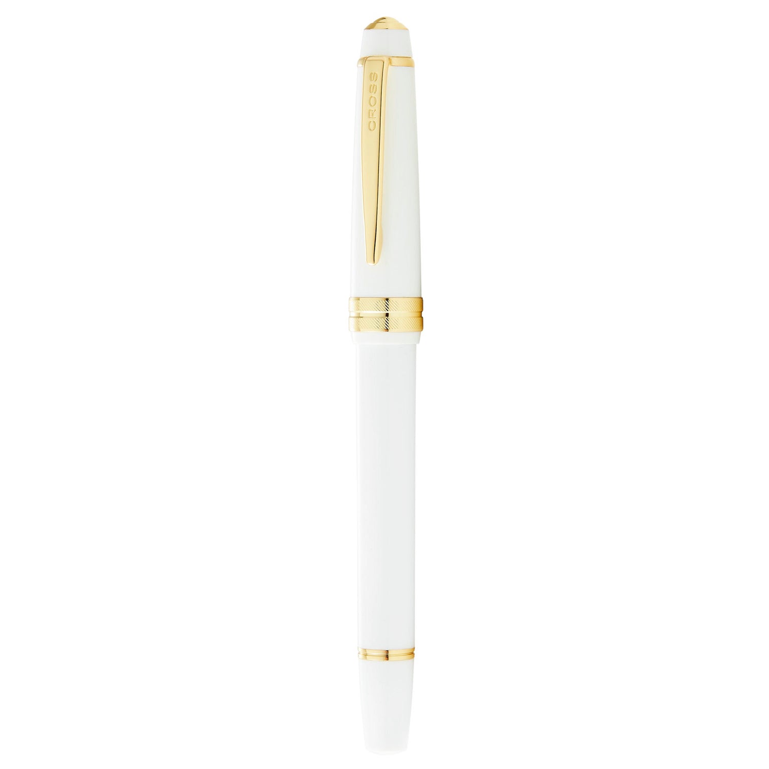 Cross Bailey Light Polished White GT Fountain Pen