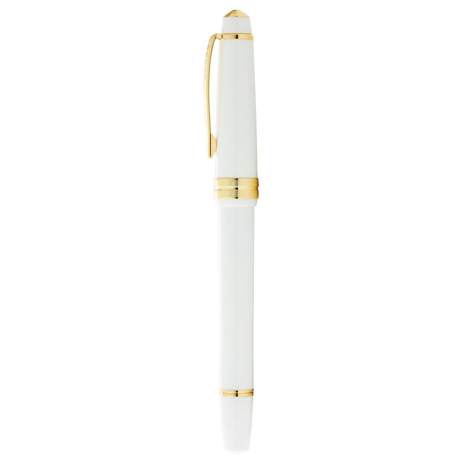 Cross Bailey Light Polished White GT Fountain Pen