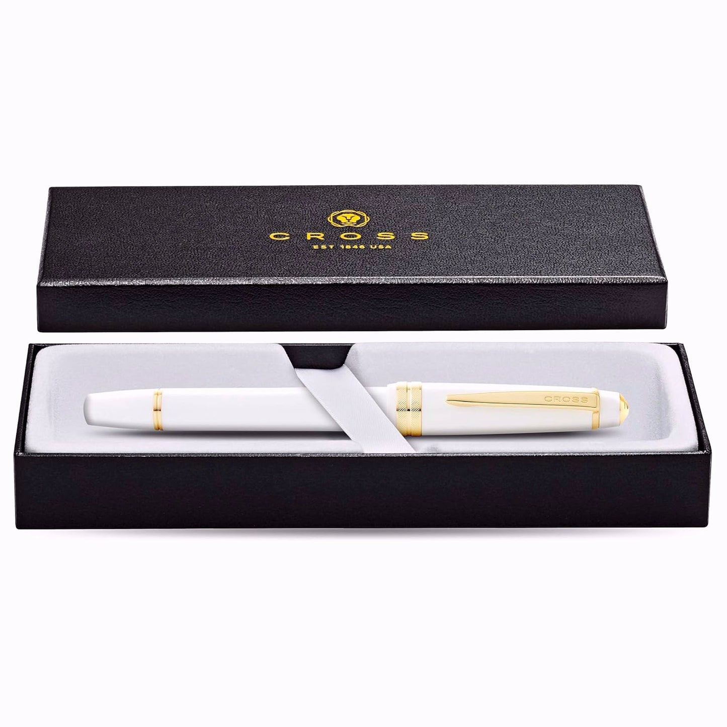 Cross Bailey Light Polished White GT Fountain Pen