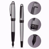 Cross Bailey Matte Grey Lacquer Fountain Pen