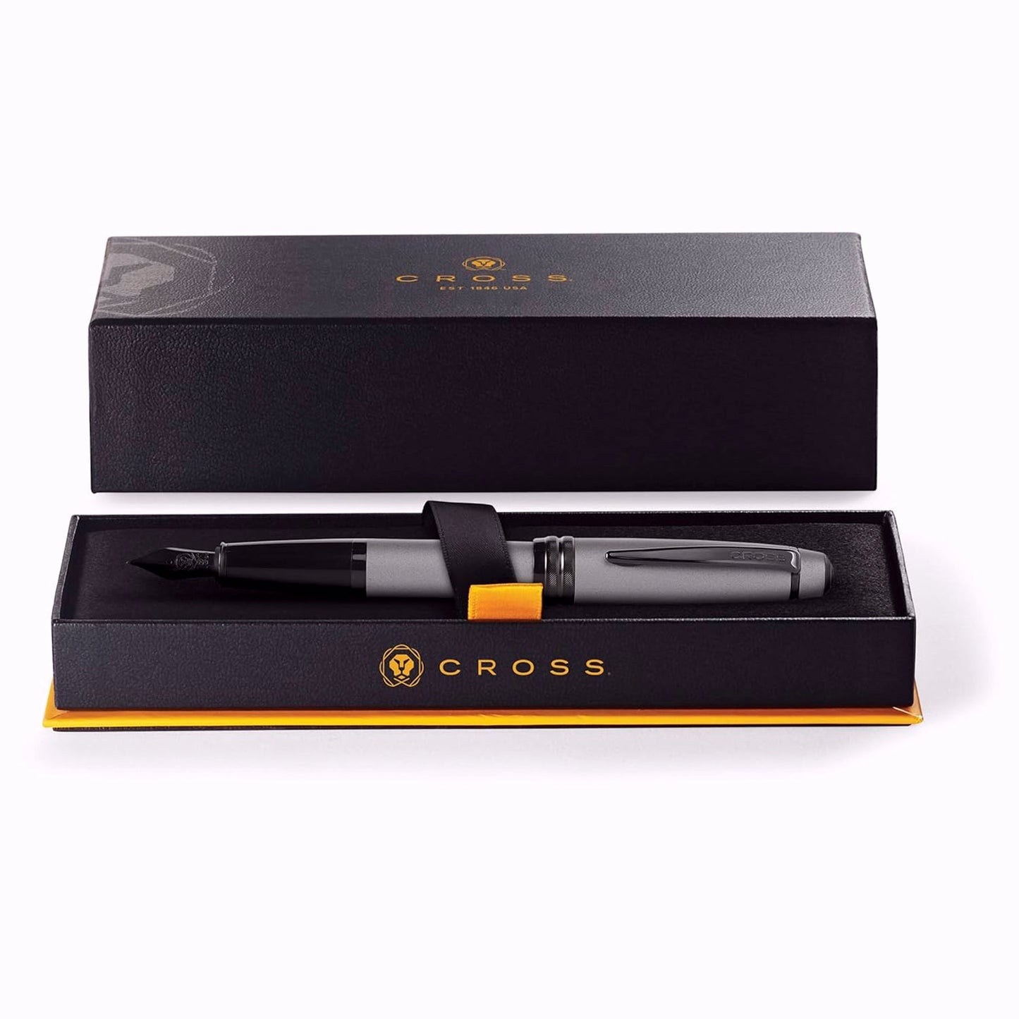 Cross Bailey Matte Grey Lacquer Fountain Pen
