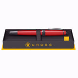 Cross Bailey Matte Red Lacquer Fountain Pen