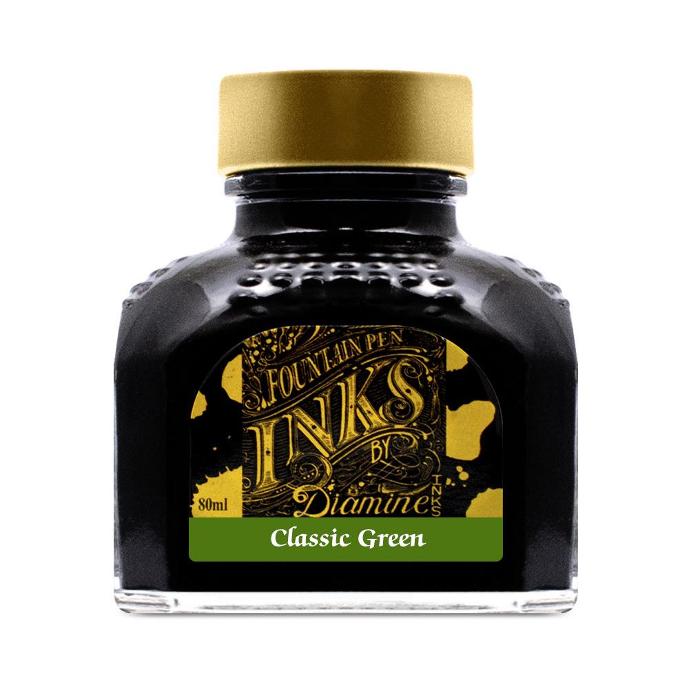 Diamine Ink Bottle (Classic Green - 80ML) 830644