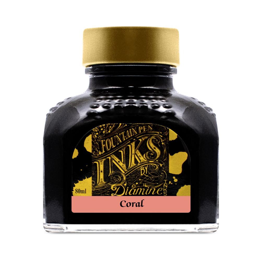 Diamine Ink Bottle (Coral - 80ML) 828450